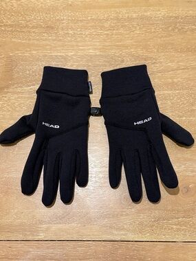 Head Men's Black Touchscreen Ski Gloves